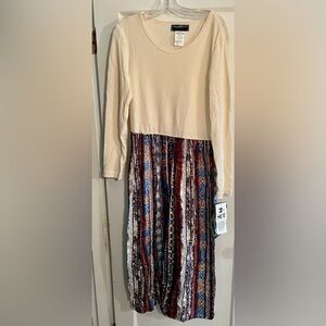 Y2K American Rag Dress | Boho Midi